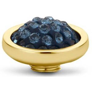 Melano - Vivid - Steentje - Goud - 10 mm - Montana Kleurige Zirconia