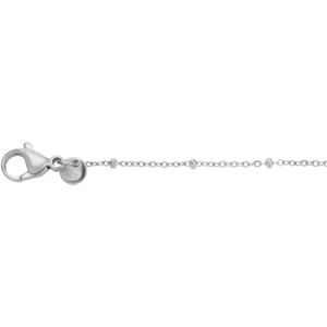 iXXXi Ketting Collier Slim Ball Zilver 50 cm