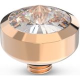 Melano - Twisted - Steentje - Crystal Rosé - Diameter 6 mm