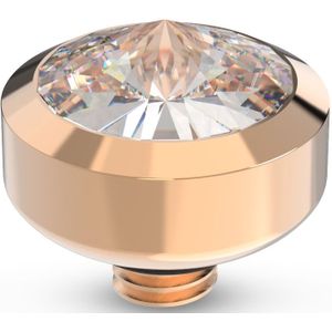 Melano - Twisted - Steentje - Crystal Rosé - Diameter 6 mm