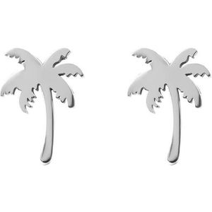 iXXXi Oorbellen Palm Tree Zilver