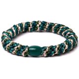 Banditz Haarelastiekje en Armband Petrol Green Mix