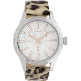 OOZOO Timepieces Horloge Light Leopard Wit | C9795