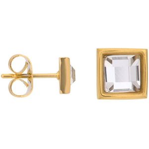 iXXXi Oorbellen Expression Square Goud