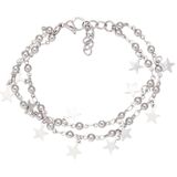 iXXXi Enkelbandje Dazzling Star Zilver