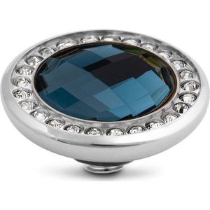 Melano - Vivid Crystal CZ - Steentje - Montana - Zilver - 12 mm