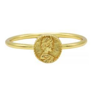 Karma Ring Coin Goud