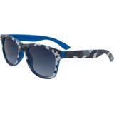 Kool-KidZ Wayfarer Kinder Zonnebril Camo Blauw