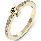 Melano Twisted Ring Tula Champagne Goud