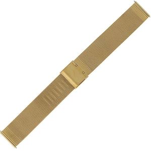 Morellato Horlogebandje Estia Mesh Milanees Goud 18mm