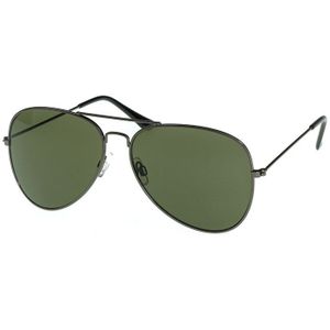 Az Eyewear Icons Piloten Aviator Zonnebril Zwart/Groen