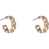 Day&Eve Open Creolen Chain Goud
