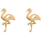 iXXXi Oorbellen Flamingo Goud