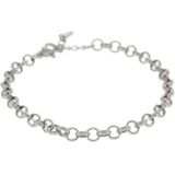 Kalli Schakel Armband Jasseron Zilver | 2599