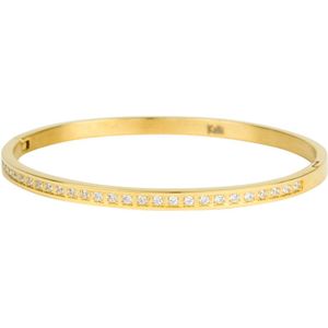 Kalli Bangle Armband met Stras Steentjes Goud