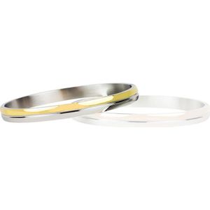 Kalli Armband Bicolor 6mm Goud | 2035