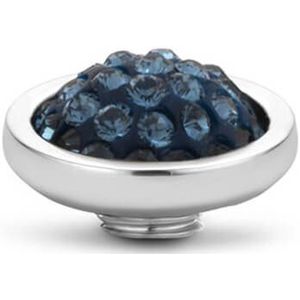 Melano - Vivid - Steentje - Zilver - 10 mm - Montana Kleurige Zirconia