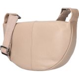 Leather Design Moon Bag Schoudertas Revival Taupe