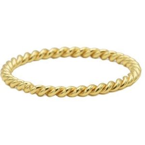 Karma Ring Twisted Plain Goud