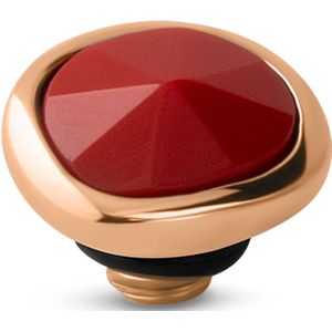 Melano - Twisted Gemstone Cloud - Steentje - Coral Red