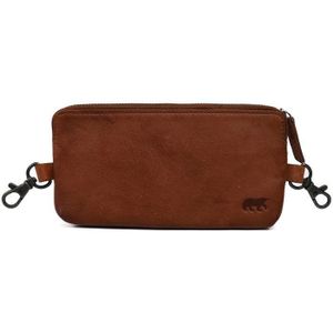 Bear Design Loop Bag Etui Pierre Cognac