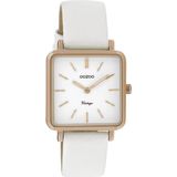 OOZOO Timepieces Horloge Parel Wit | C9941