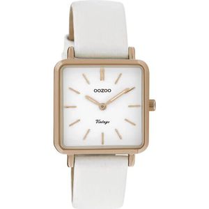 OOZOO Timepieces Horloge Parel Wit | C9941