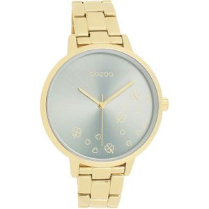OOZOO Timepieces Horloge Goud/Groen | C11123