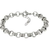 Kalli Schakel Armband Jasseron Zilver | 2522