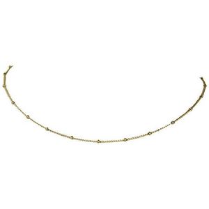 Kalli Ketting Dots 42 cm Goud