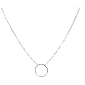 Karma Ketting Circle Zilver