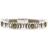 Qoss Taupe Armband Nora Mosgroen