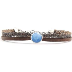 Qoss Junior Armband Fleur Hemelsblauw