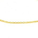 Imotionals Ketting Anker Goud 60 cm