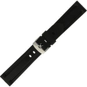 Morellato Horlogebandje Mariner Zwart 22mm