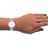 OOZOO Timepieces Horloge Zilver/Wit | C11025