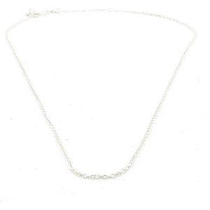 Imotionals Ketting Anker Zilver 45 cm