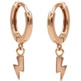 Karma Oorringen Hinged Hoops Lightning Rosé