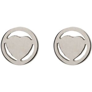 iXXXi Oorbellen Ear Studs Heart Zilver