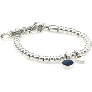 Qoss Junior Armband Zoey Hart Jeansblauw