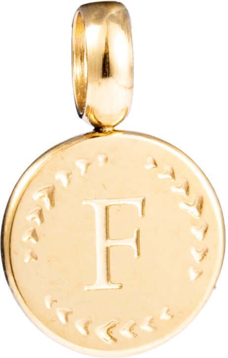 Go Dutch Label Letter F Kettinghanger Goud