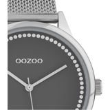 OOZOO Timepieces Horloge Zilver/Grijs | C10091