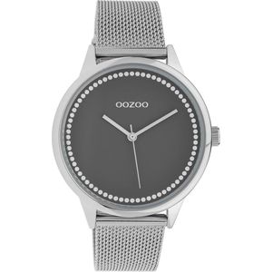 OOZOO Timepieces Horloge Zilver/Grijs | C10091