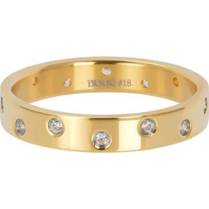 iXXXi Vulring Zirconia 14 Stones Goud | Maat 16