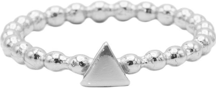 Karma Ring Dots Triangle Zilver