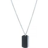 AZE Jewels Ketting Necklace Dogtag Inox