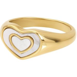 iXXXi Fame Ring Amor White | Goud