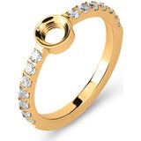 Melano Vivid Vivé CZ Ring Goud