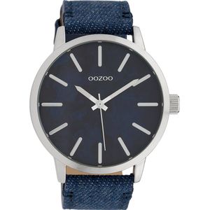 OOZOO Timepieces Horloge Jeans Blauw | C10002