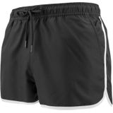 zwemshort runner retro zwart